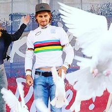 Peter Sagan a Barbora Švidraňová