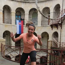 Klaudia na návšteve u otca Fourasa