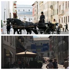 Dáma v závoji - lokácie