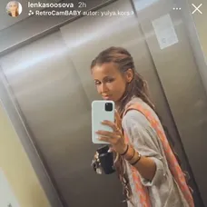 Lenka s dredmi