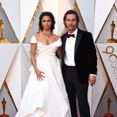 Matthew McConaughey s manželkou Camilou Alves.