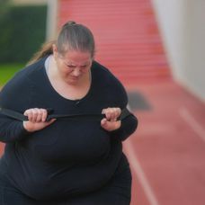 Kamila Zemančíková na tréningu v bootcampe v Turecku.