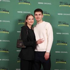 Dávid Ďuriš s priateľkou