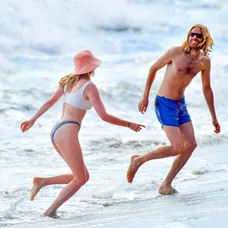 Elsa Hosk s priateľom