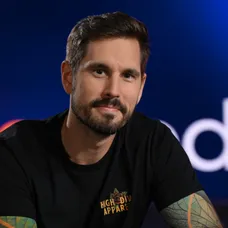 Komik Jakub Zitron Ťapák v Cirkus Politikus s Martinom Prôčkom.