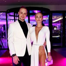 Nela Slováková na plese