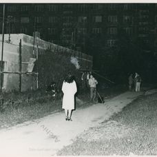 Zábery z reálnej rekonštrukcie vraždy v Brne, ktorá sa uskutočnila 29. 5. 1982