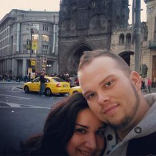 Veronika Danišová s priateľom