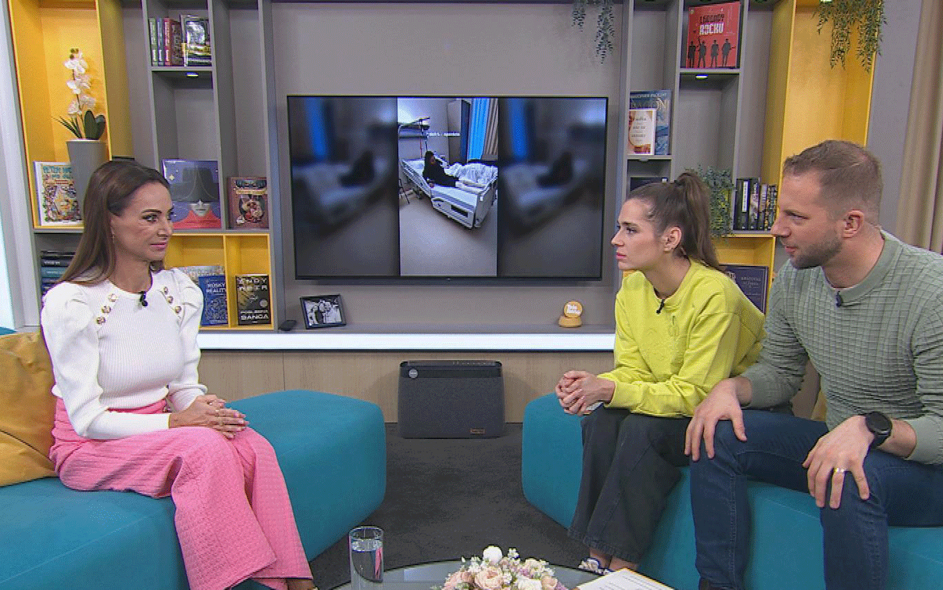 Zora Czoborová v Teleráne