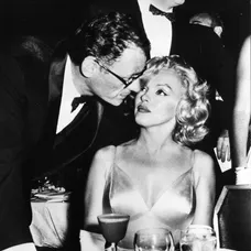 Marilyn Monroe s manželom Arthurom Millerom