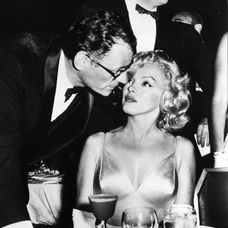 Marilyn Monroe s manželom Arthurom Millerom