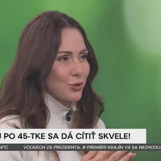 Helena Krajčiová v Teleráne