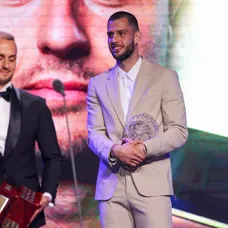 Druhé miesto v ankete Futbalista roka 2023 obsadil David Hancko.