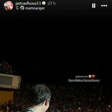 Petra Vlhová si užila koncert Pavla Haberu