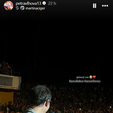 Petra Vlhová si užila koncert Pavla Haberu