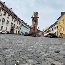 Námestie Svätej trojice v Banskej Štiavnici