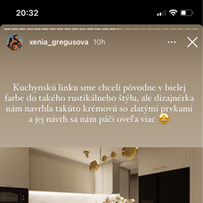 Vizualizácia bytu Xénie a Lukáša