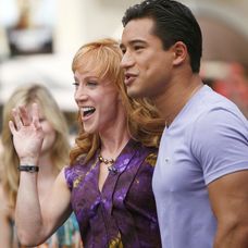 Kathy Griffin a idol žien Mario Lopez