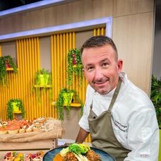 Peter Varga v kuchyni Telerána