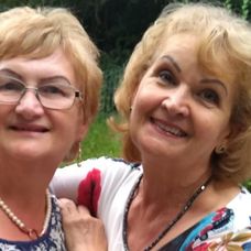 Gizka so svojou dvojníčkou Vierkou