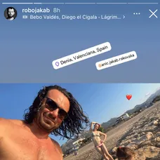 Robo a Anička Jakabovci s deťmi na dovolenke