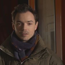 Deti sa prišli s Edom rozlúčiť na stanicu.