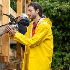 Daniel Kňažík počas nakrúcania Farmy 15