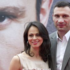 Vitalij Klitchko s manželkou Nataliou.