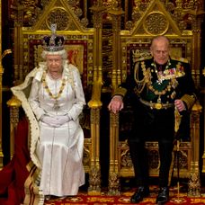 Kráľovná Alžbeta II. a princ Philip