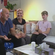 Petr, Mirka a jej syn Kamil.