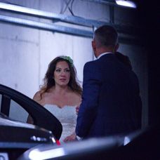 Roky svadbu odkladala, teraz je z nej pani. Katarína Hasprová v svadobných šatách