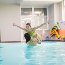 Gabika Marcinková na tréningu