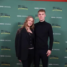 Ján Minárik s priateľkou