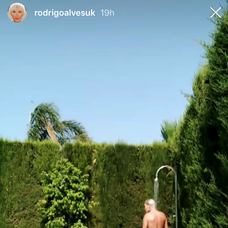 Rodrigo Alves v sprche. 