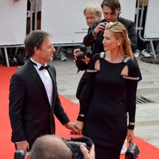 Pavol Habera a Daniela Peštová na záverečnom ceremoniáli 56. ročníka MFF KV