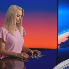 Skúška Marianny Ďurianovej po 10 rokov v spravodajskom štúdiu