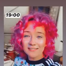 Tereza Mašková má opäť ružové vlasy.