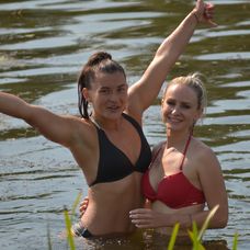 Sára Adamčíková a Katarína Pohančaníková