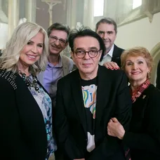 Eva Máziková, Miro Noga, Laco Lučenič, Peter Marcin a Gizka Oňová
