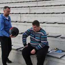 Marián Indríšek s Marošom Molnárom