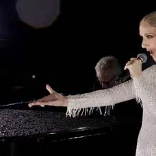 Vystúpenie Celine Dion na otváracom ceremoniáli LOH 2024