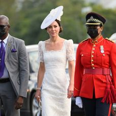 Vojvodkyňa z Cambridge v Karibiku. 