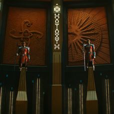 Záber z filmu Čierny panter: Navždy Wakanda