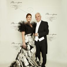 Martin Huba s manželkou Dagmar Hubovou.