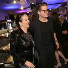 Ondřej Gregor Brzobohatý s mamou Hanou Gregorovou.