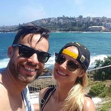 Roman Juraško a Diana Hágerová v Austrálii.