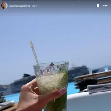 Stanka si užíva Mykonos