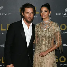 Matthew McConaughey s manželkou Camilou Alves.