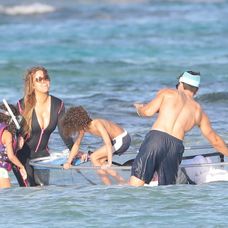 Mariah Carey dovolenkuje v Karibiku