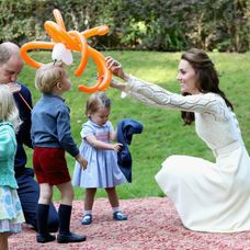 Princ George a princezná Charlotte